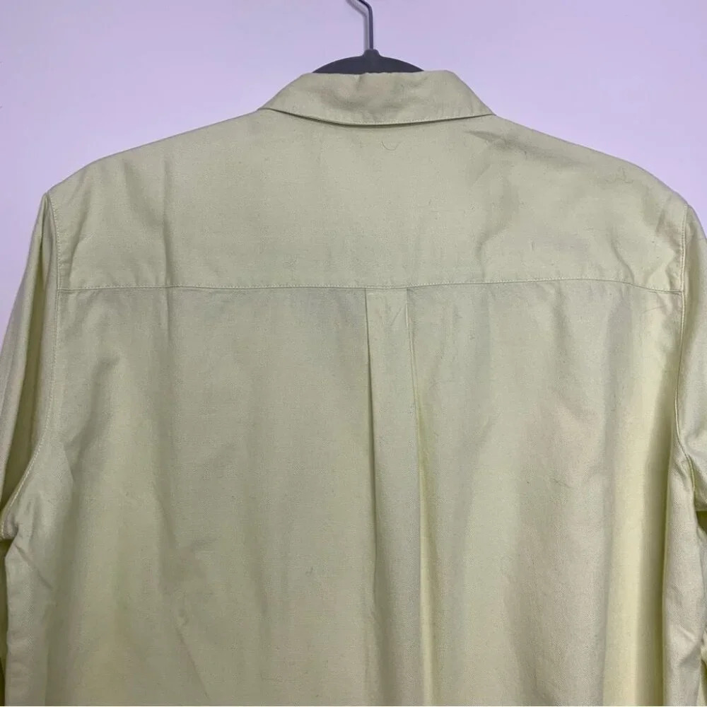 Vintage Weekend MaxMara Mint Green 3/4 Sleeves Button Front Shirt Size Large - Picture 7 of 11